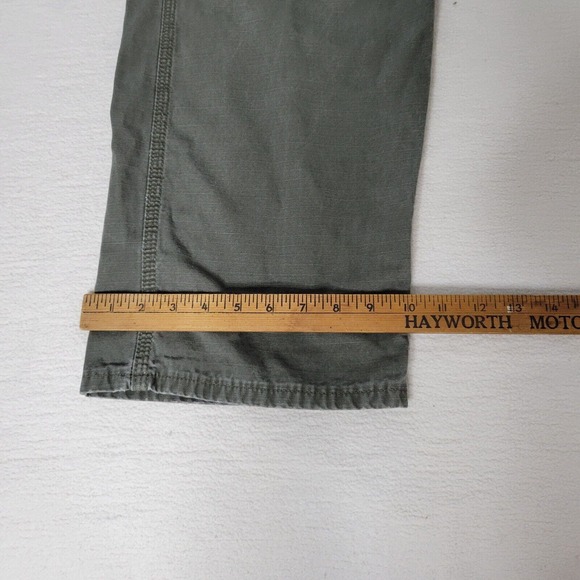 Ripstop Cargo Pants Mens 42x30 Grey Workwear - Picture 16 of 16